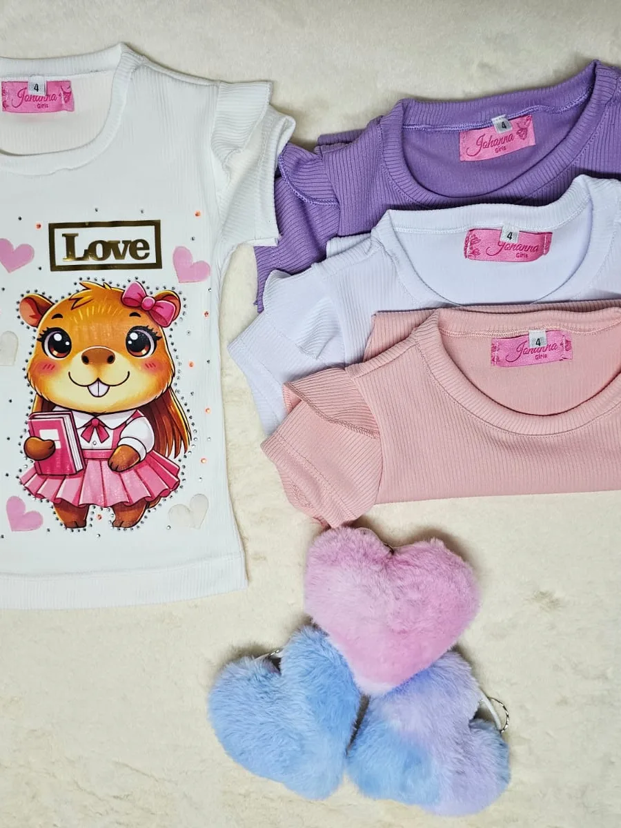 Blusas para niña c/u imagen 4