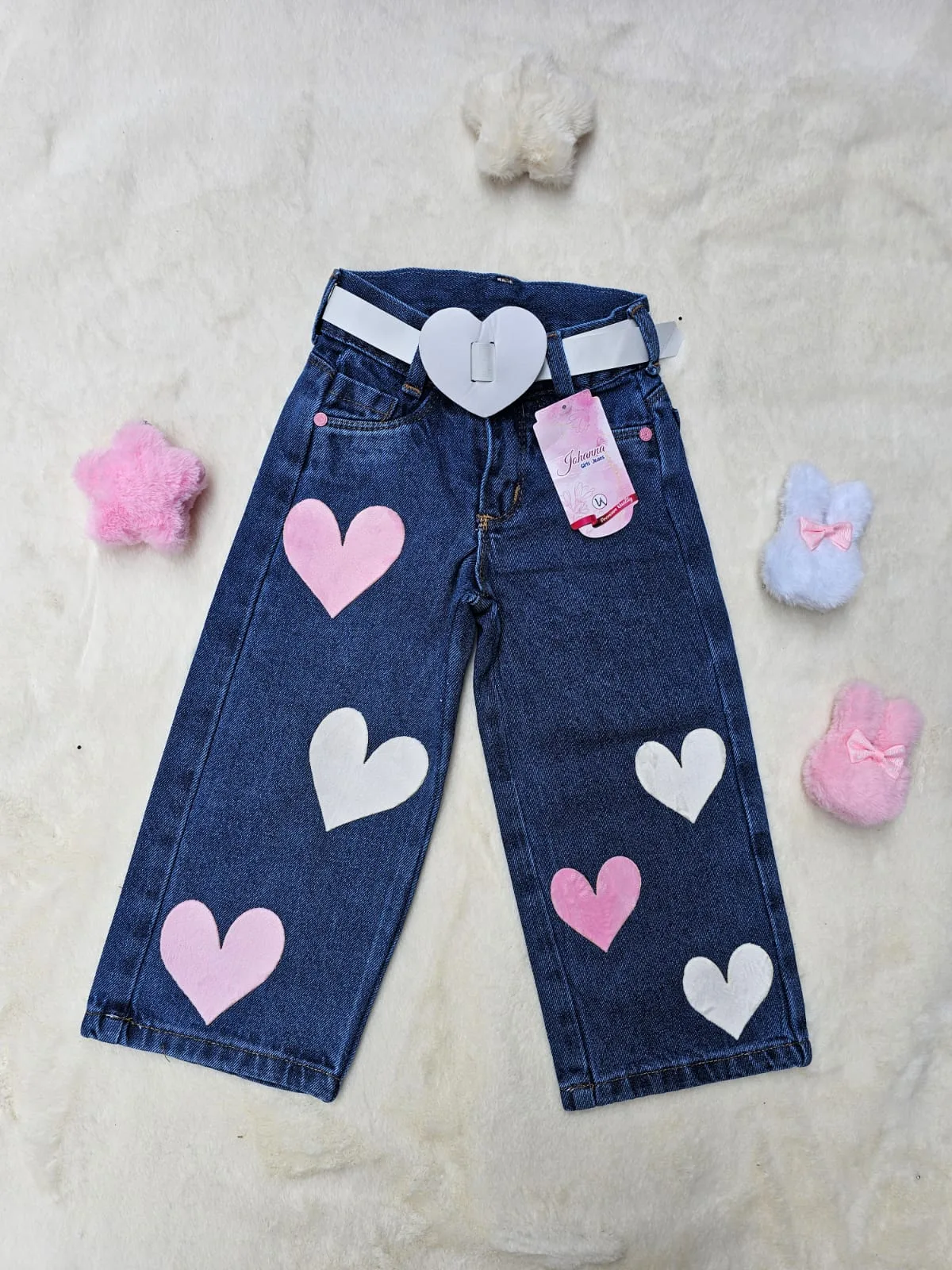 Jean ancho corazones c/u imagen 4