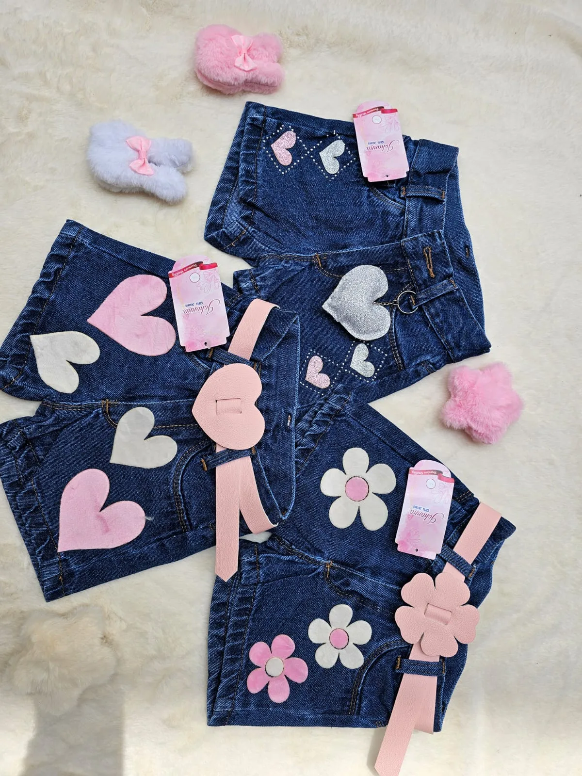 Short corazones