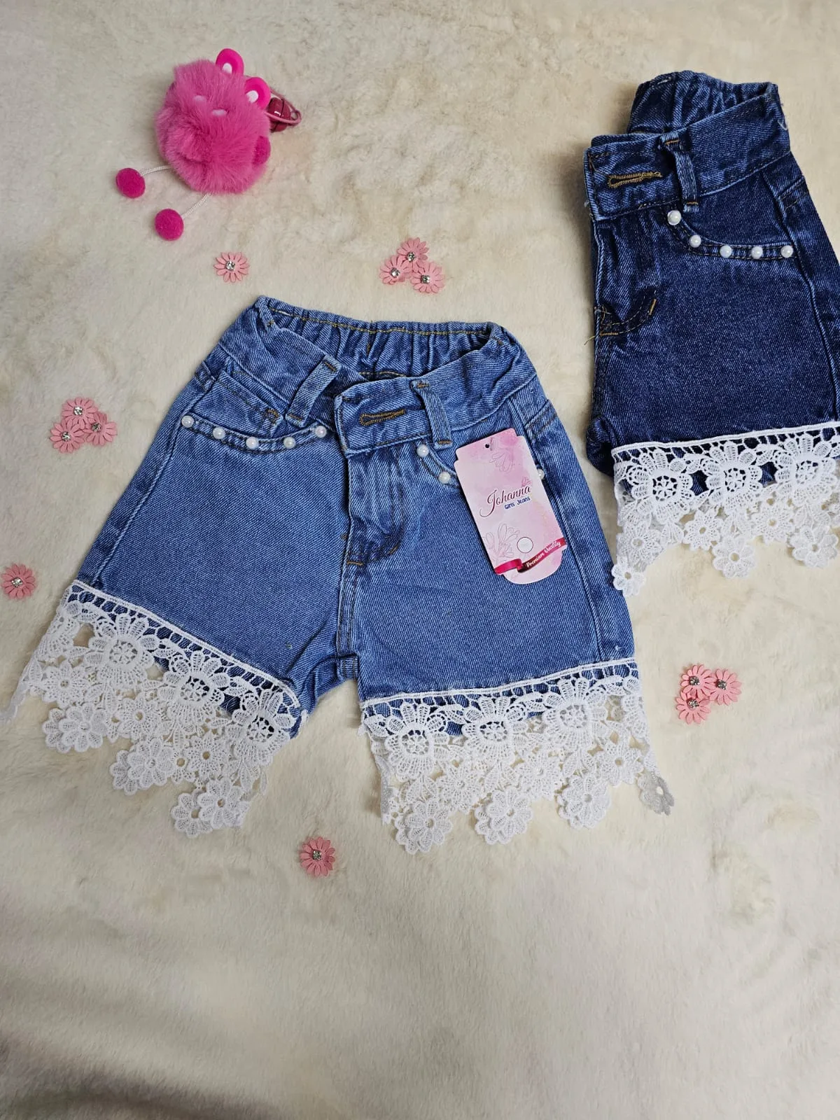 Short jean velo imagen 2