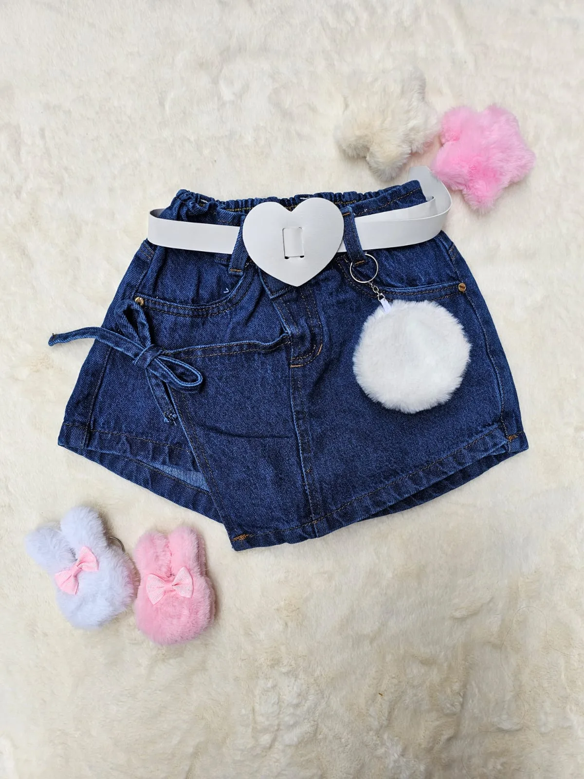 Falda short tira