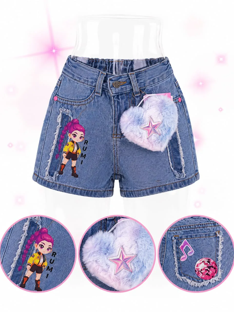 Short con logos k-pop imagen 2