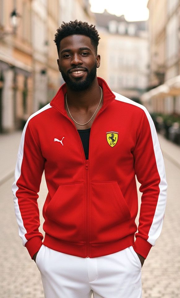 Chaqueta Ferrari Roja