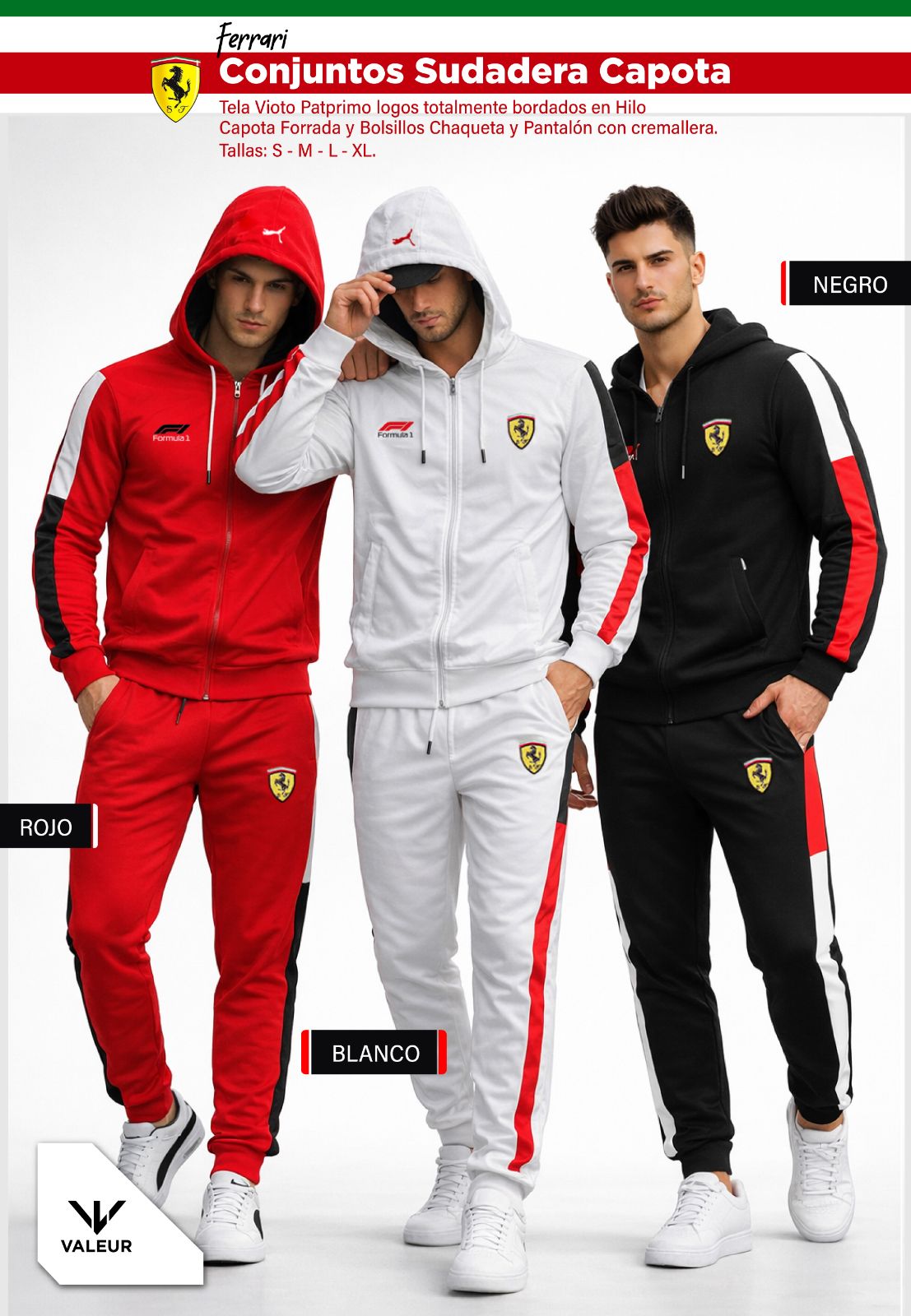 Conjunto Ferrari Con Capota