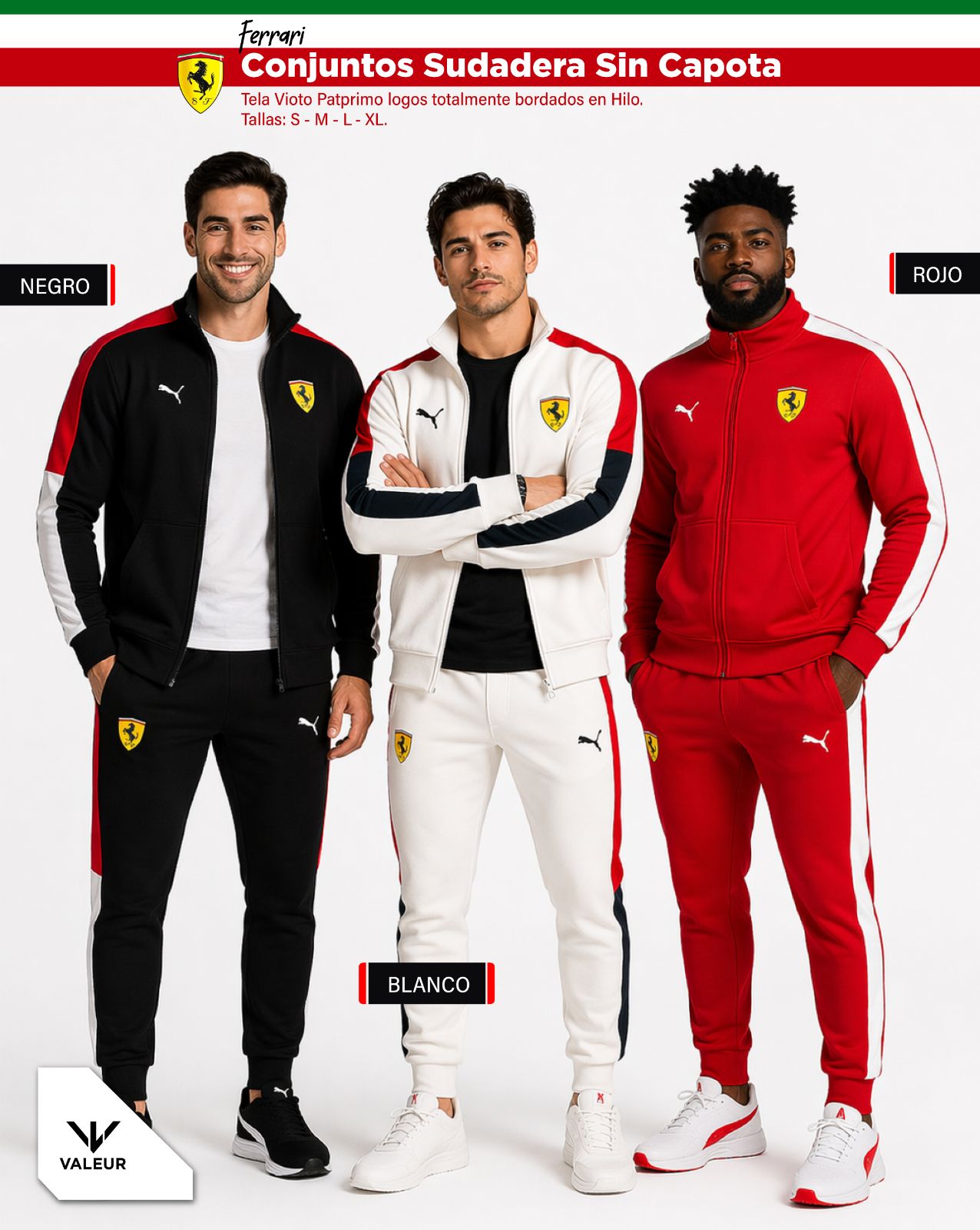 Conjunto Ferrari Sin Capota